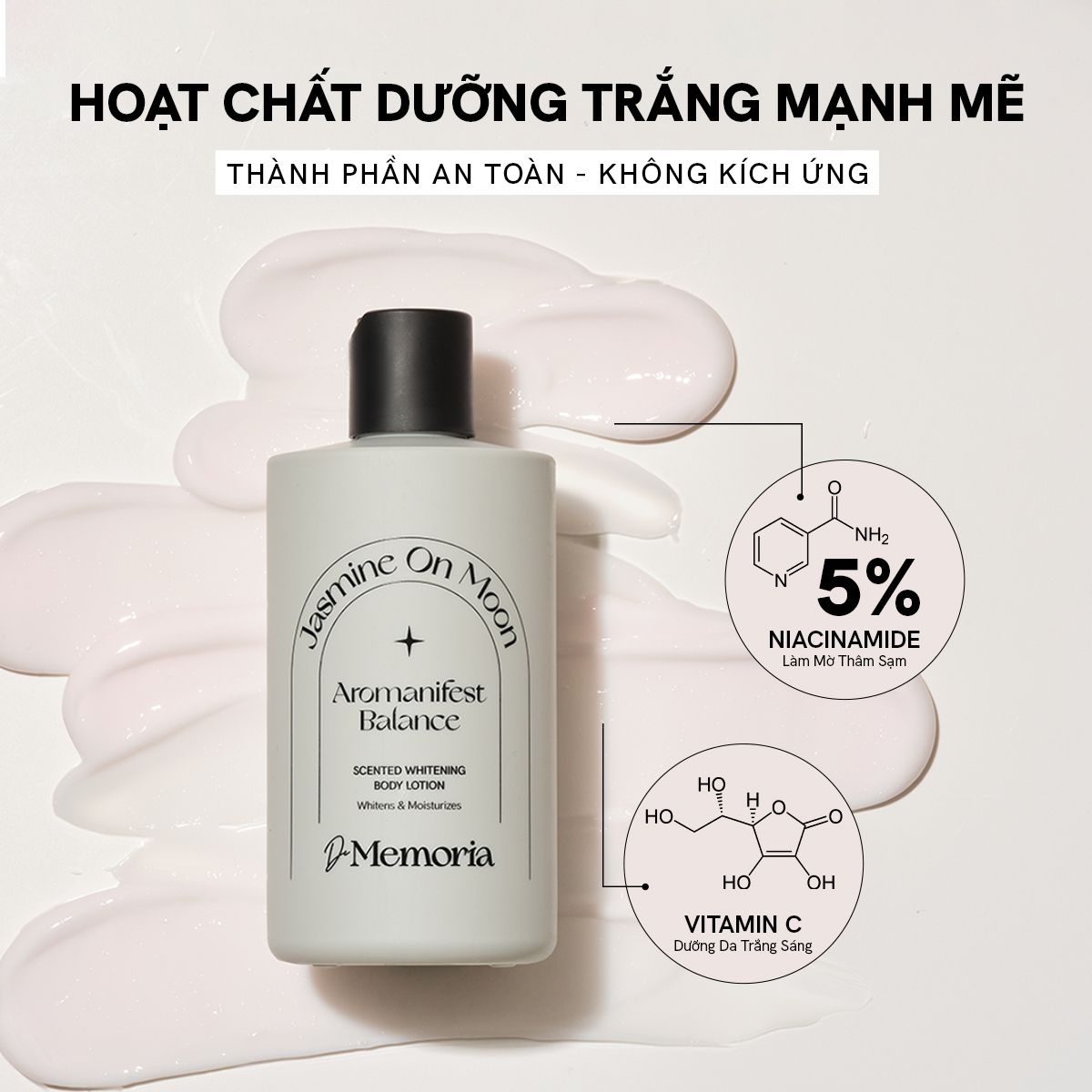  Bộ Tắm Dưỡng Thể Hương Nước Hoa De Memoria (2x300ml) 