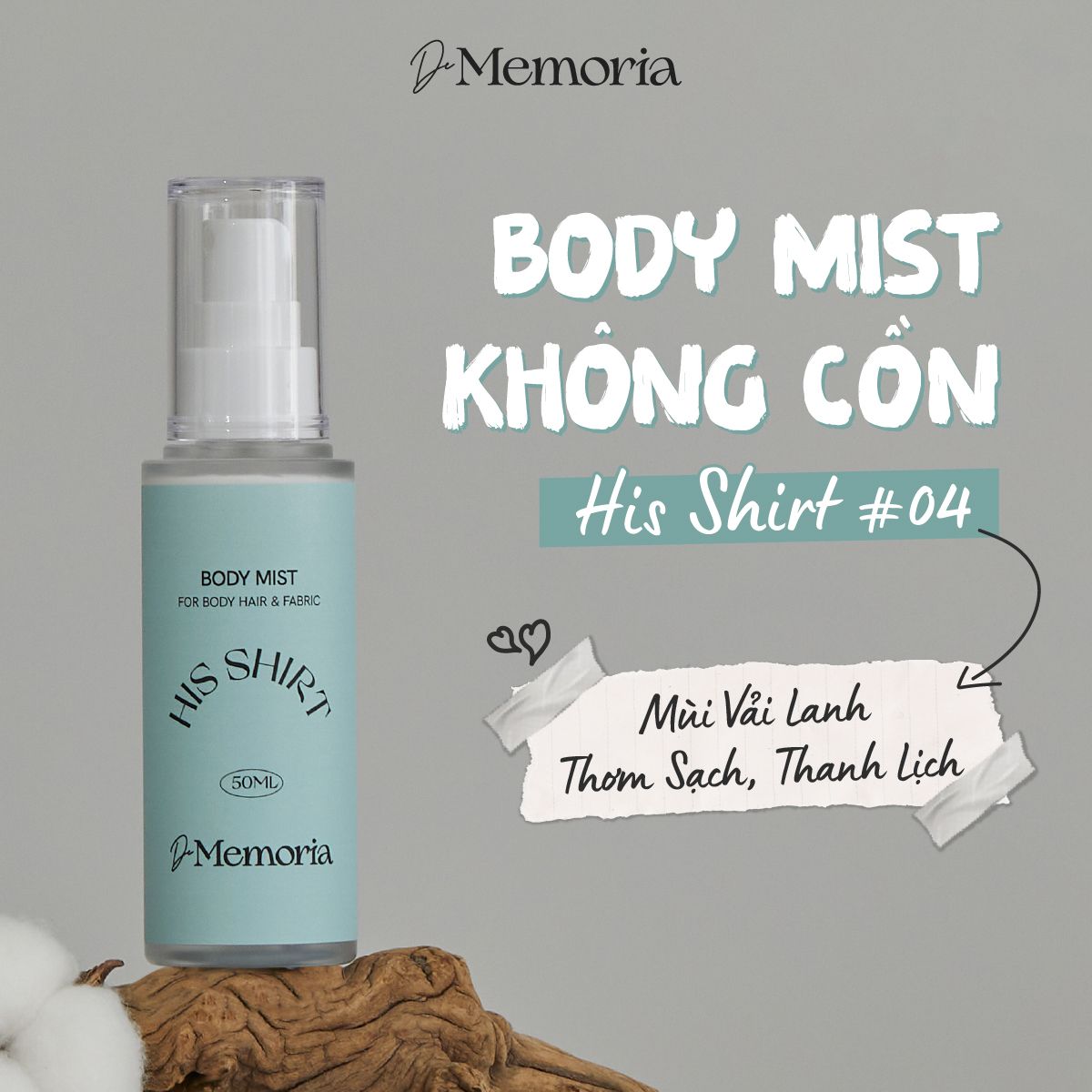  BODY MIST #04 HIS SHIRT (50ML) 