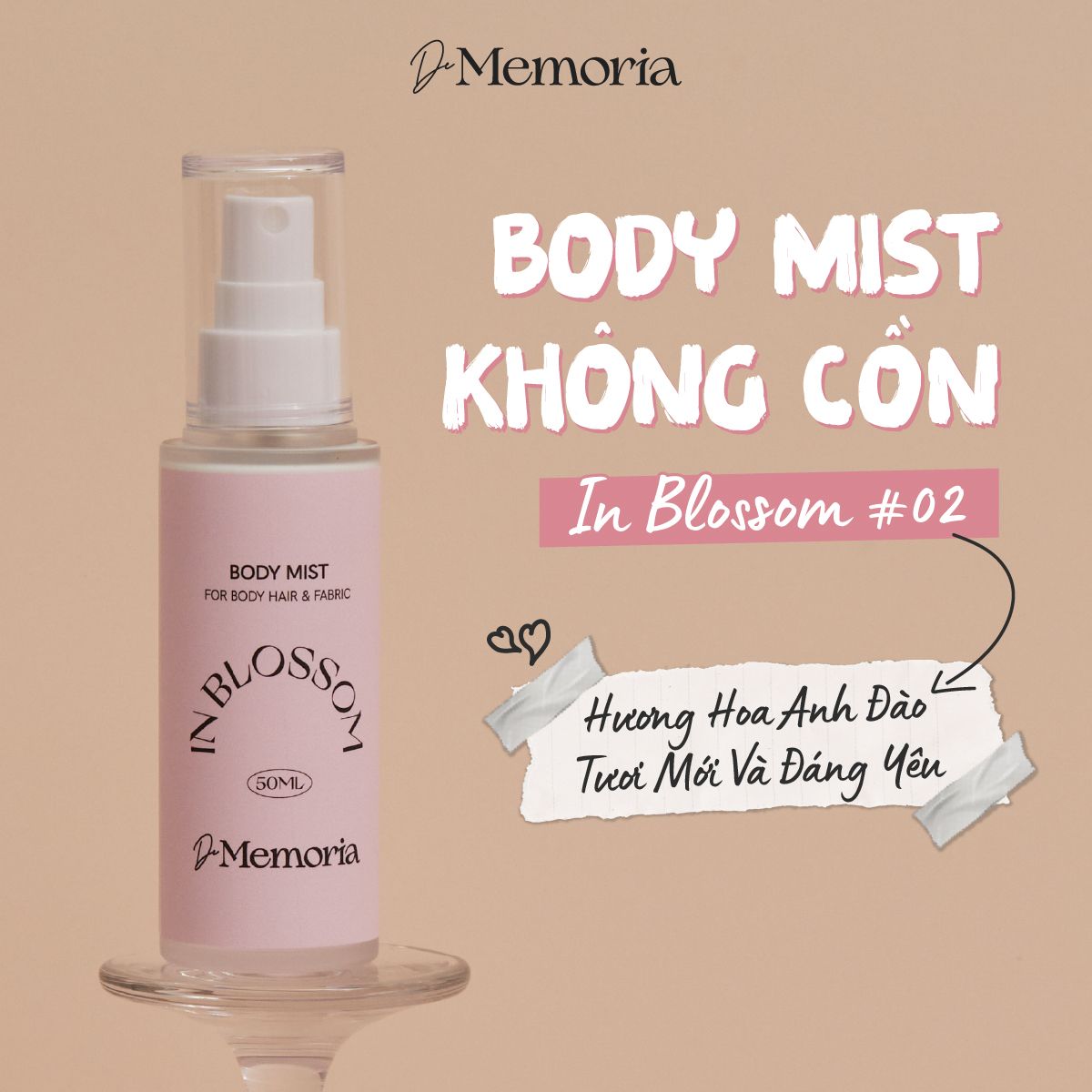  BODY MIST #02 IN BLOSSOM (50ML) 