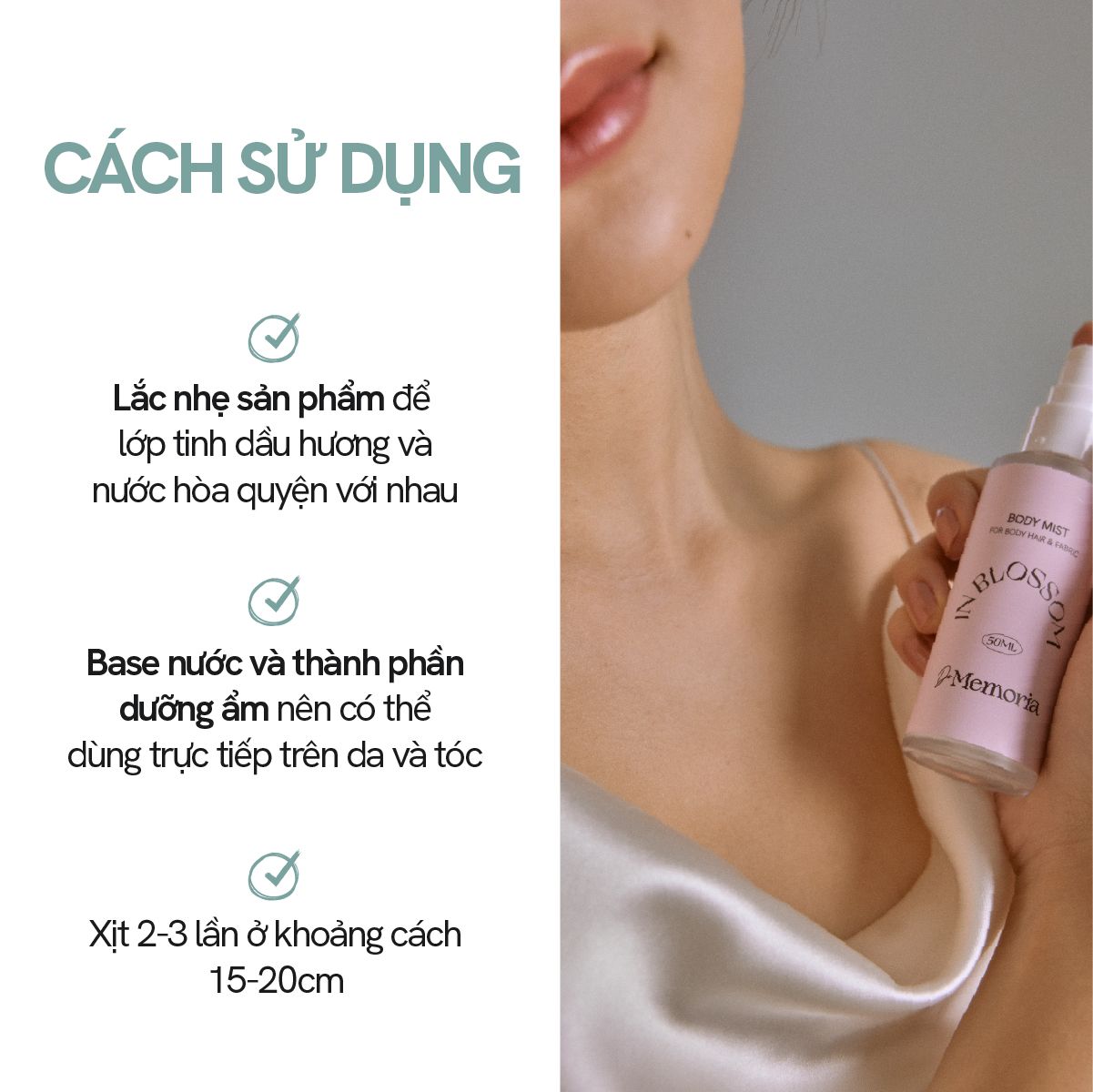 Body Mist #04 HIS SHIRT - Hương Vải Lanh Thanh Lịch (50ml)