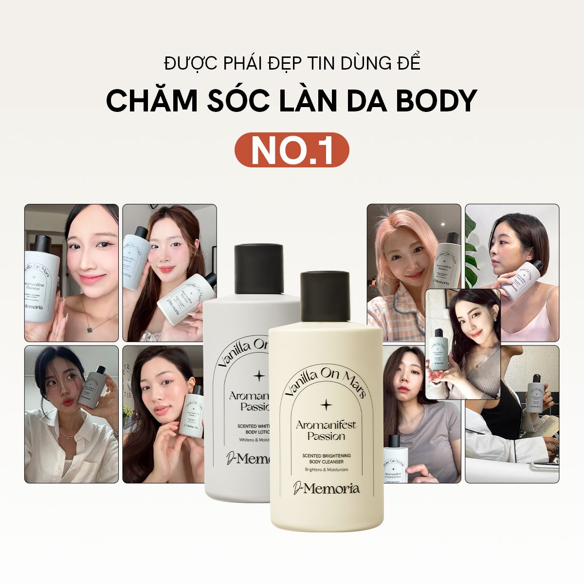 Bộ Đôi Sữa Tắm Và Dưỡng Thể Trắng Da Hương Nước Hoa Thư Giãn (2x300ml)