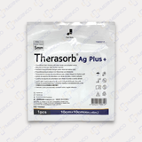 Băng gạc xốp tẩm bạc kháng khuẩn Therasorb® Ag Plus siêu thấm hút không dính vào vết thương 10cmx10cm