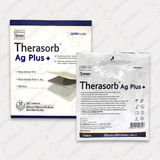 Băng gạc xốp tẩm bạc kháng khuẩn Therasorb® Ag Plus siêu thấm hút dịch tiết vết thương 20cmx20cm