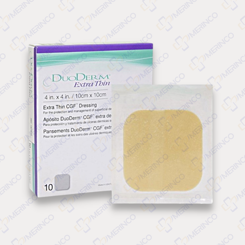 Băng dán vết thương DuoDerm Extra Thin 10cmx10cm - Miếng dán mụn hydrocolloid