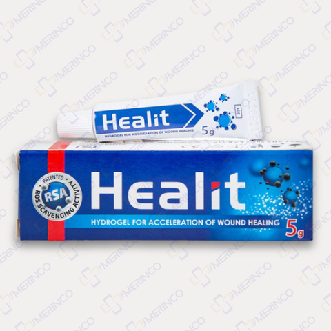 Gel trị vết thương hở Healit 5g đẩy nhanh quá trình lành vết thương