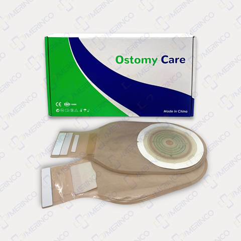 Túi hậu môn nhân tạo (HMNT) 1 mảnh Ostomy Care loại khóa dán liền