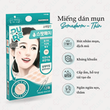 Miếng dán mụn mỏng Somaderm-Thin ngăn sẹo, giảm thâm (12 miếng)