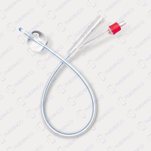 Ống thông tiểu sonde tiểu foley silicon 2 nhánh sử dụng dài ngày Mepro