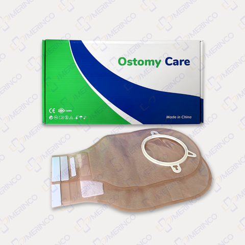 Túi hậu môn nhân tạo HMNT 2 mảnh Ostomy Care khóa dán liền