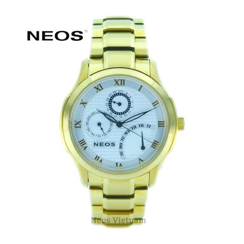 đồng hồ 6 kim nam neos n-30724m