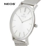  Đồng Hồ Nam Đẹp Neos N-40577M Sapphire Dây Lưới 