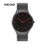  Đồng Hồ Đeo Tay Nam Neos N-40655M Sapphire Dây Thép Lưới 