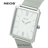  Đồng Hồ Nam Đẹp Neos N-40674M Sapphire Dây Lưới 