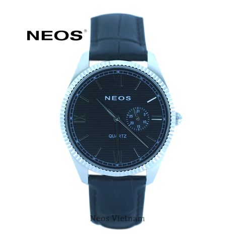 đồng hồ 4 kim nam dây da neos n-40703m