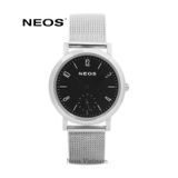  Đồng Hồ Nữ Đẹp Neos N-40728L Sapphire Dây Lưới 