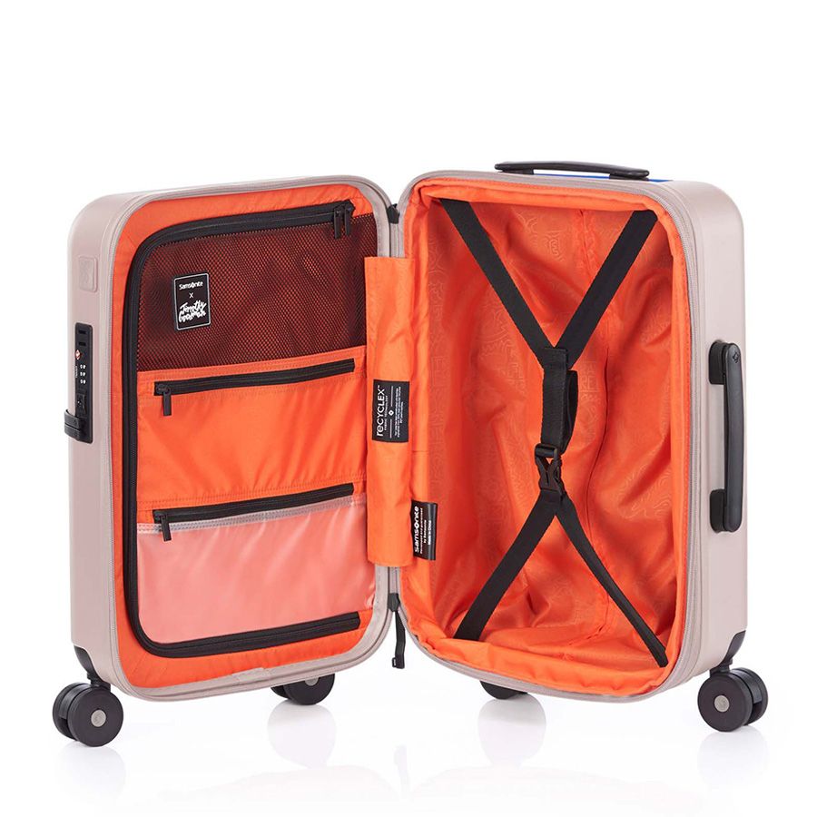 Set S14: Vali kéo Toiis M size cabin 55/20 + Túi đeo vai Up-Line 2 Comp