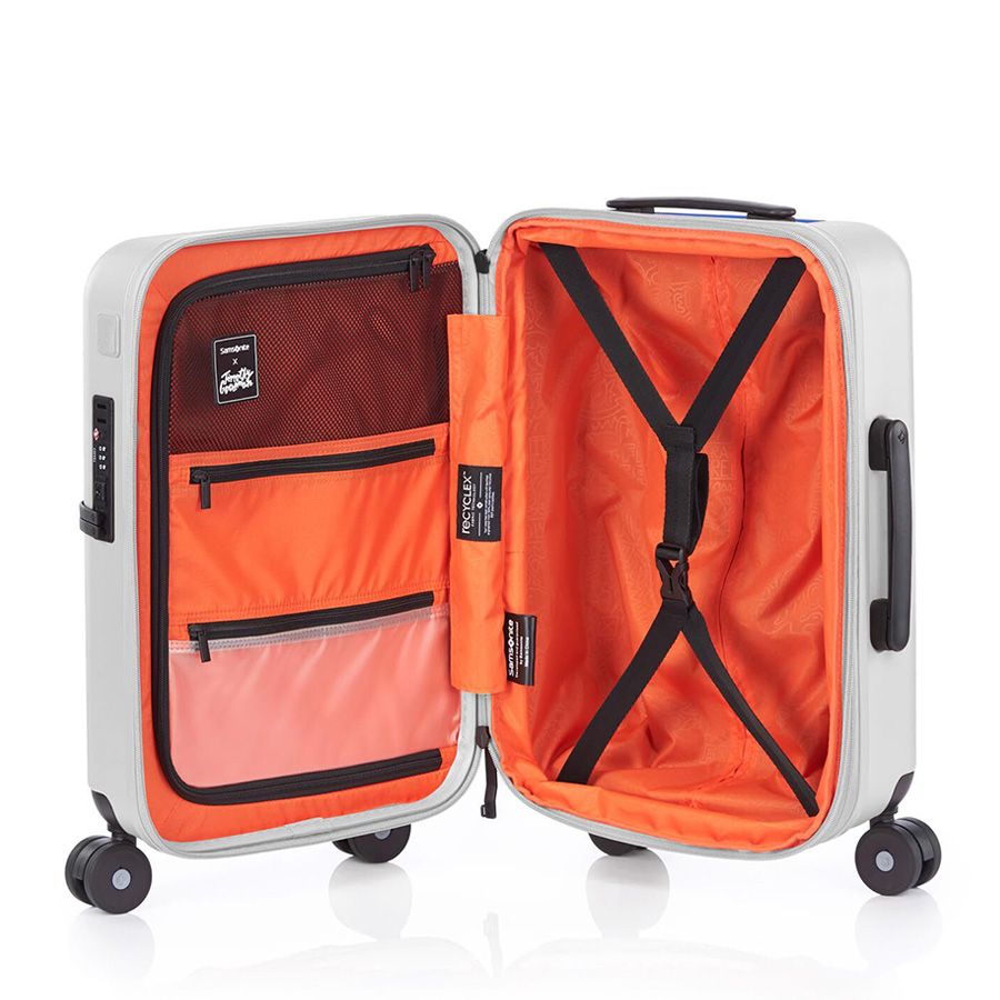 Set S14: Vali kéo Toiis M size cabin 55/20 + Túi đeo vai Up-Line 2 Comp