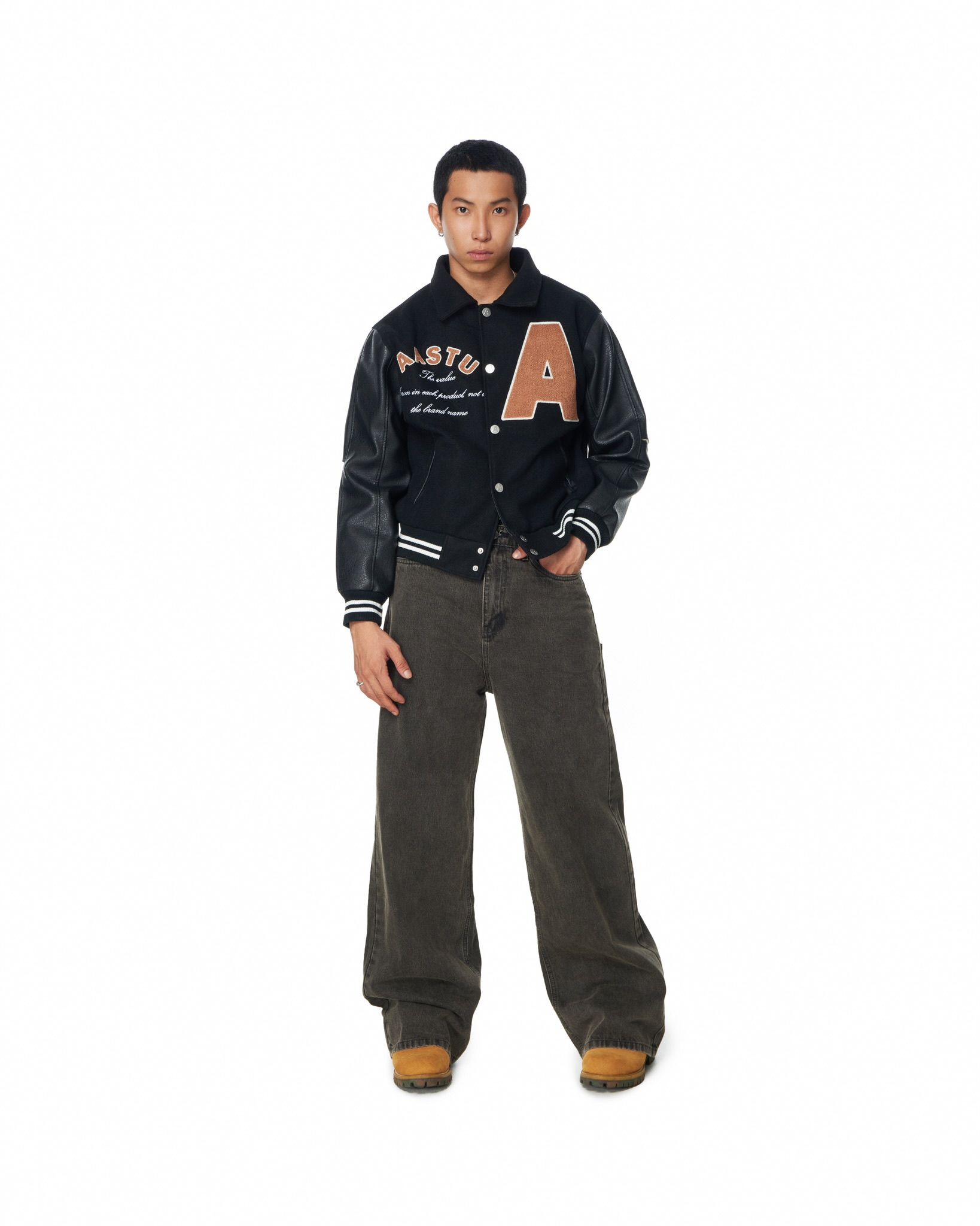 AA VINTAGE RELAX JEANS // ASH GREY
