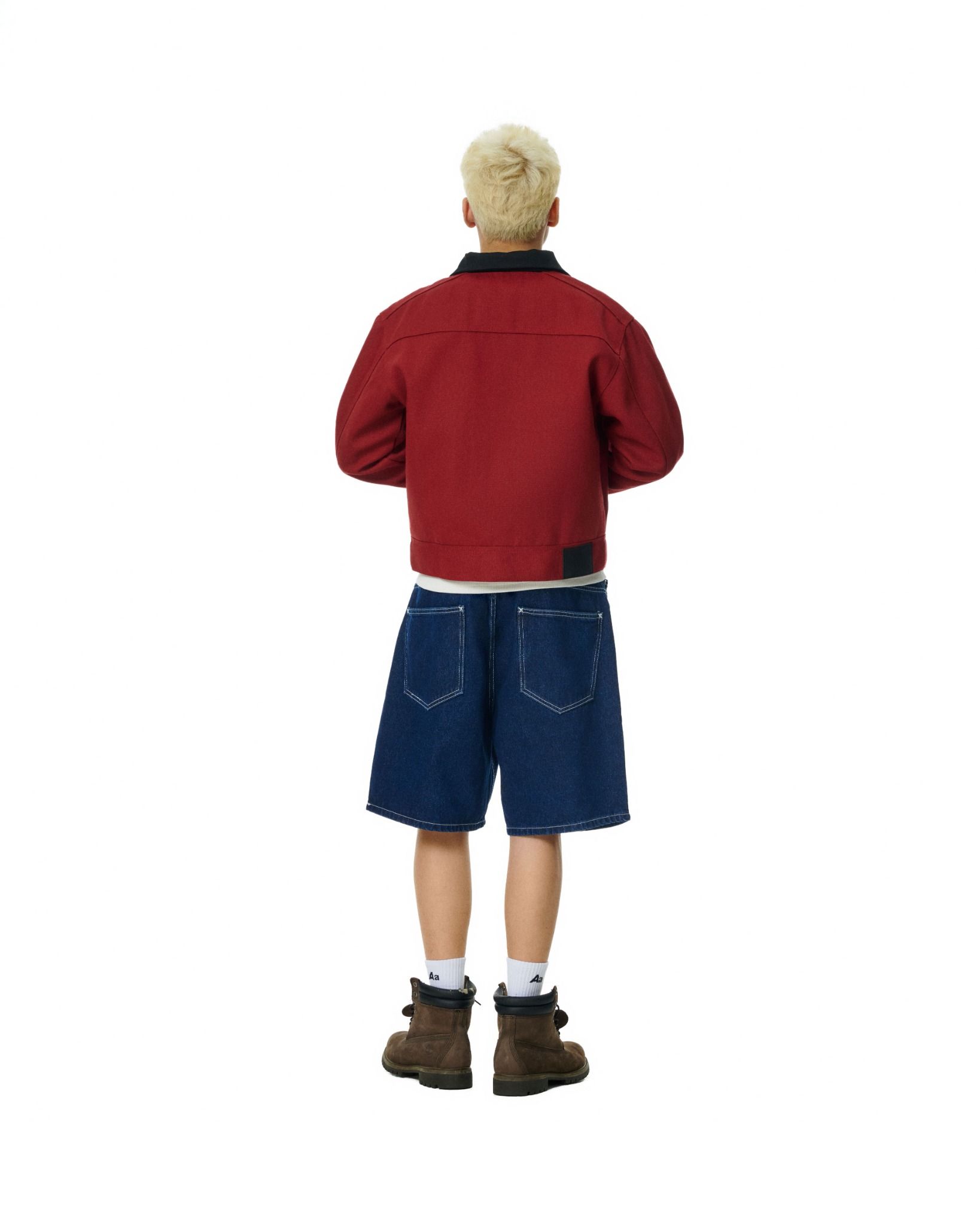 AA SIGNATURE SHORT JEANS // DARK INDIGO