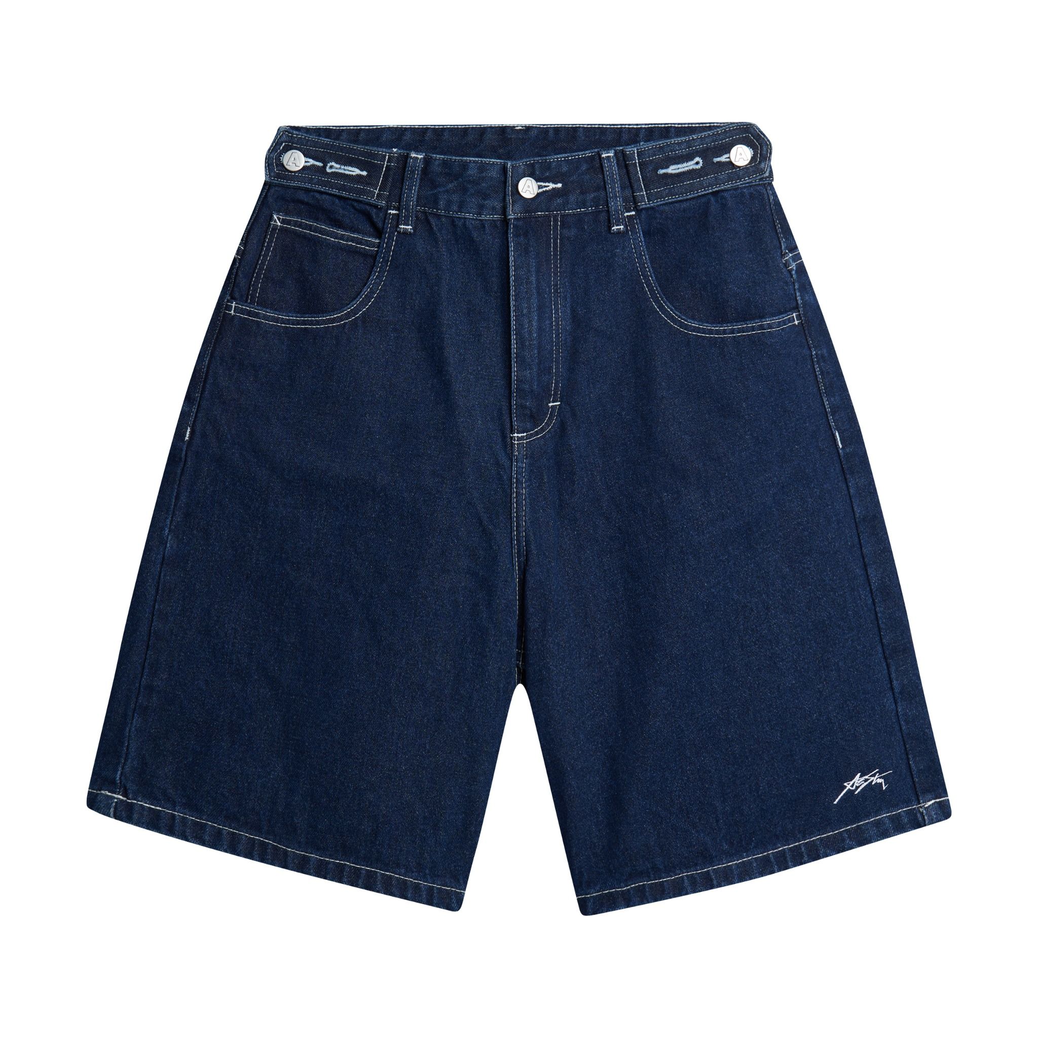AA SIGNATURE SHORT JEANS // DARK INDIGO