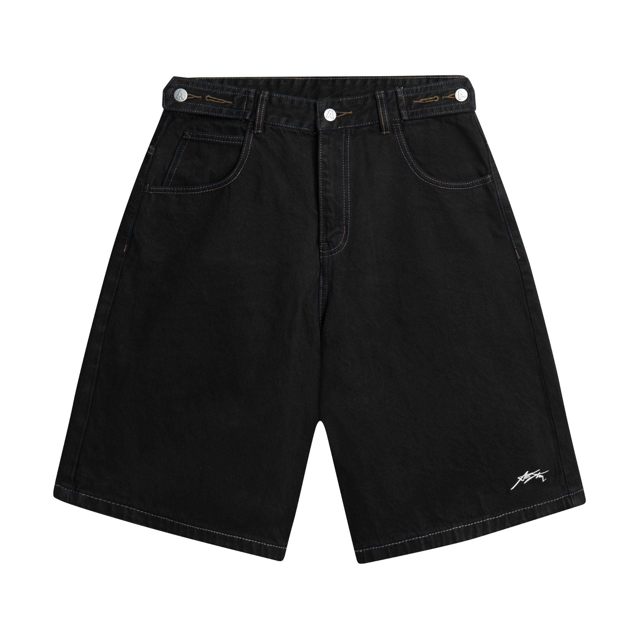 AA SIGNATURE SHORT JEANS // BLACK