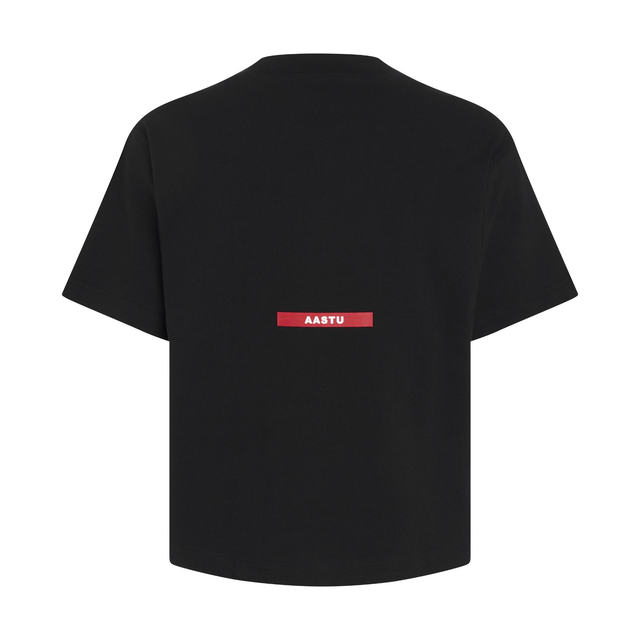 AA TELEX LOGO TEE // BLACK