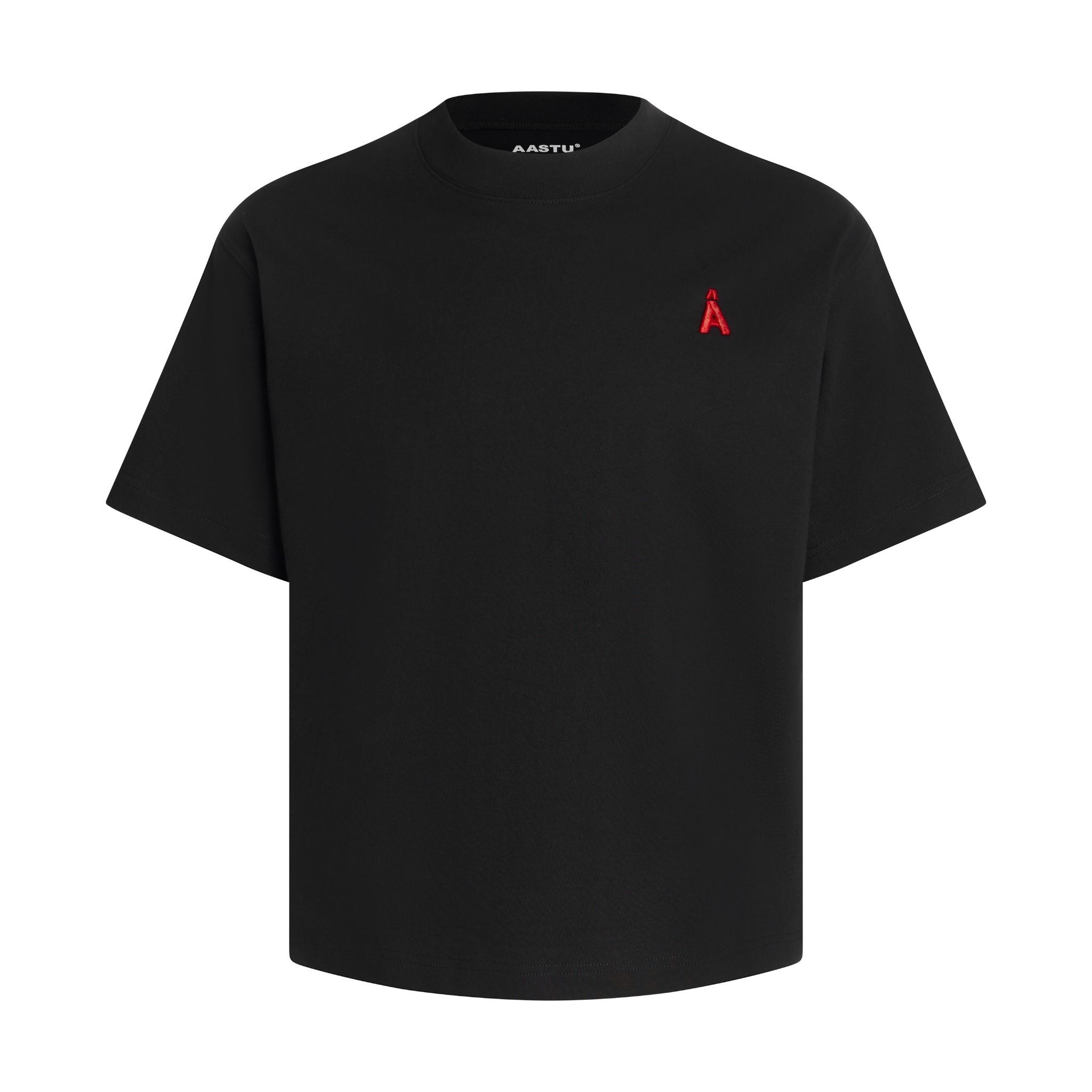 AA TELEX LOGO TEE // BLACK