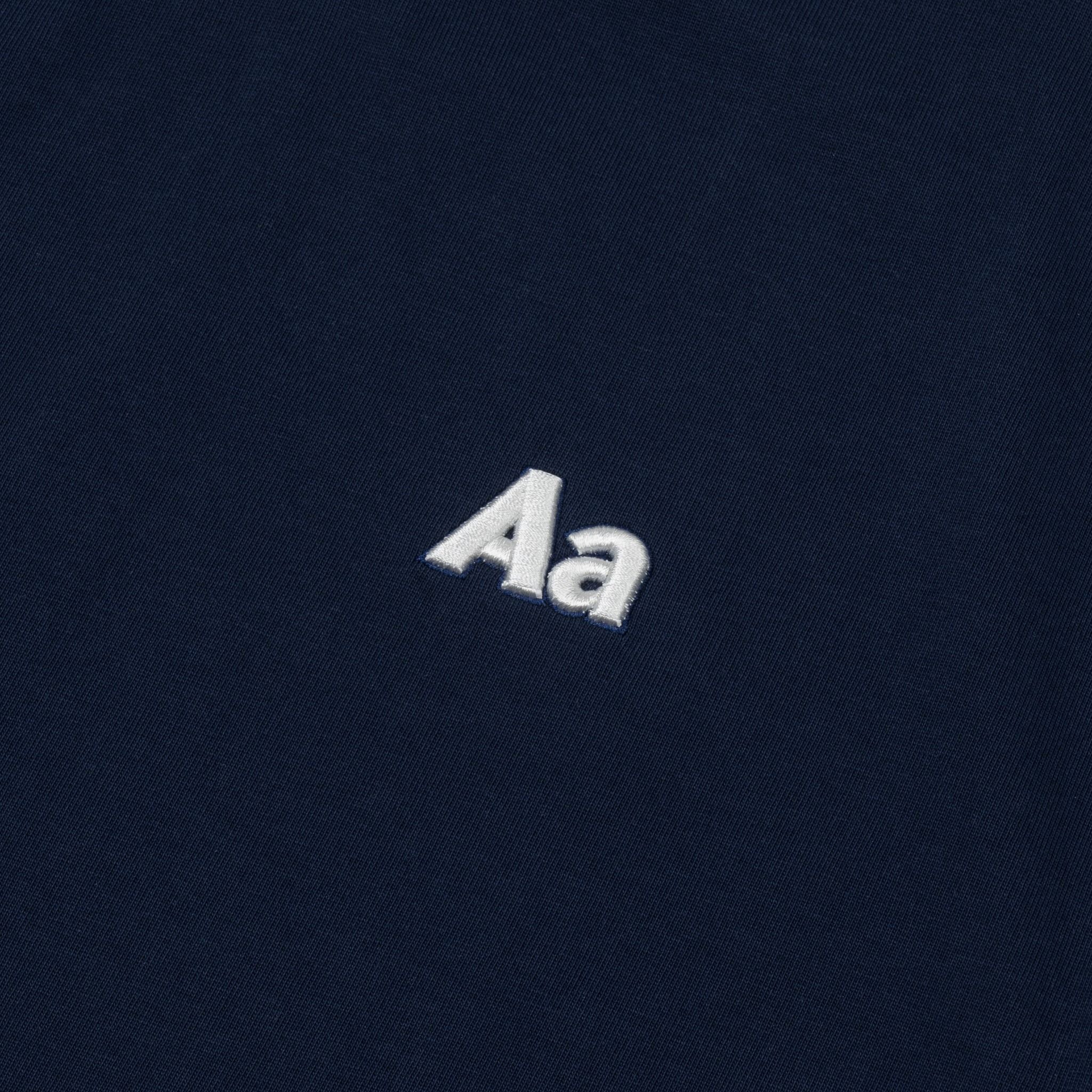 AA RACING LOGO TEE // NAVY