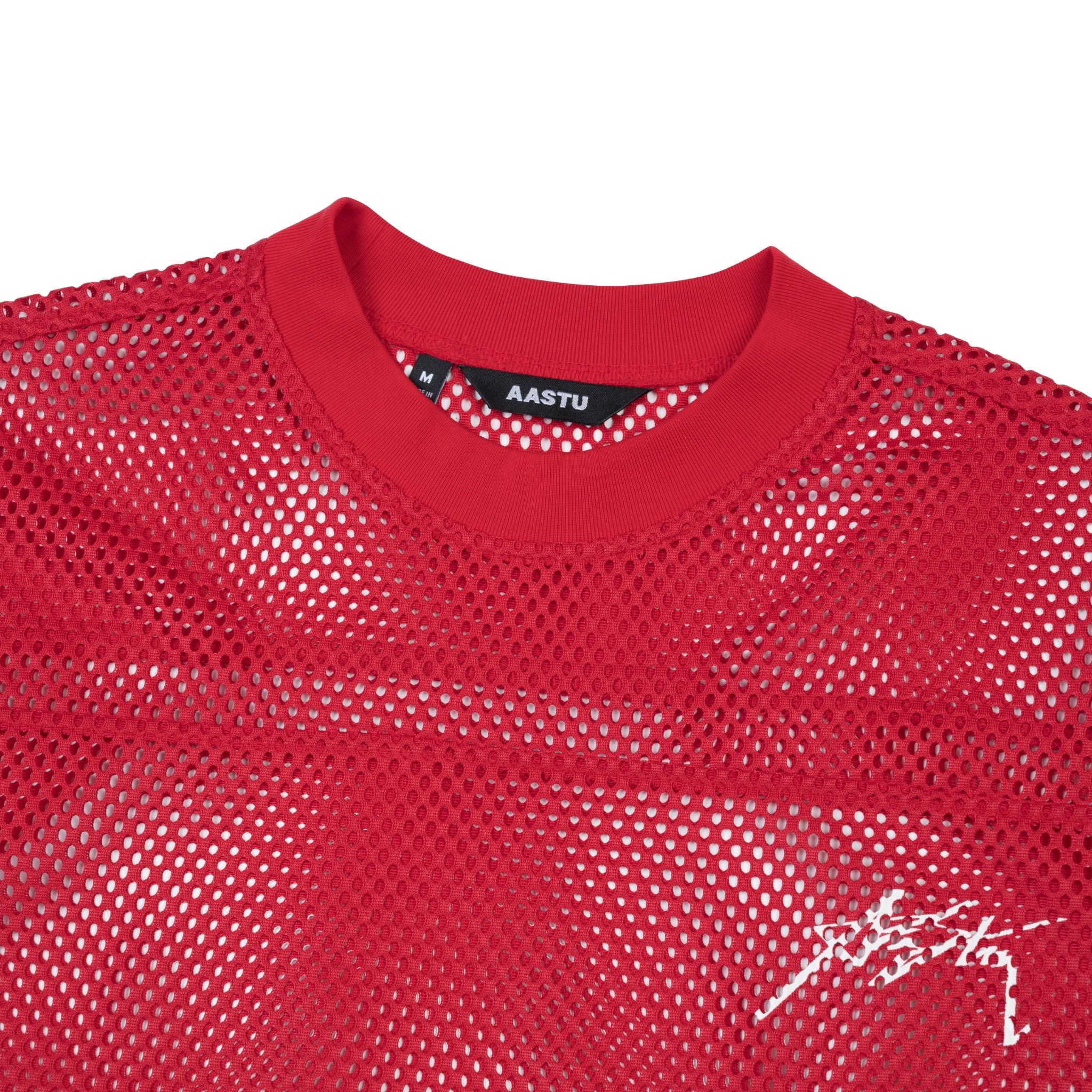 AA SIGNATURE MESH JERSEY // RED