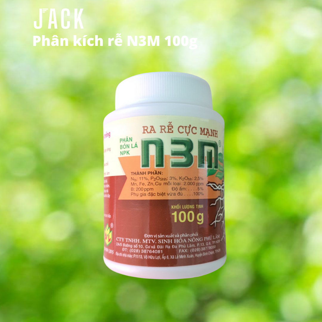 Phân bón N3M - Ra Rễ Cực Mạnh 100g