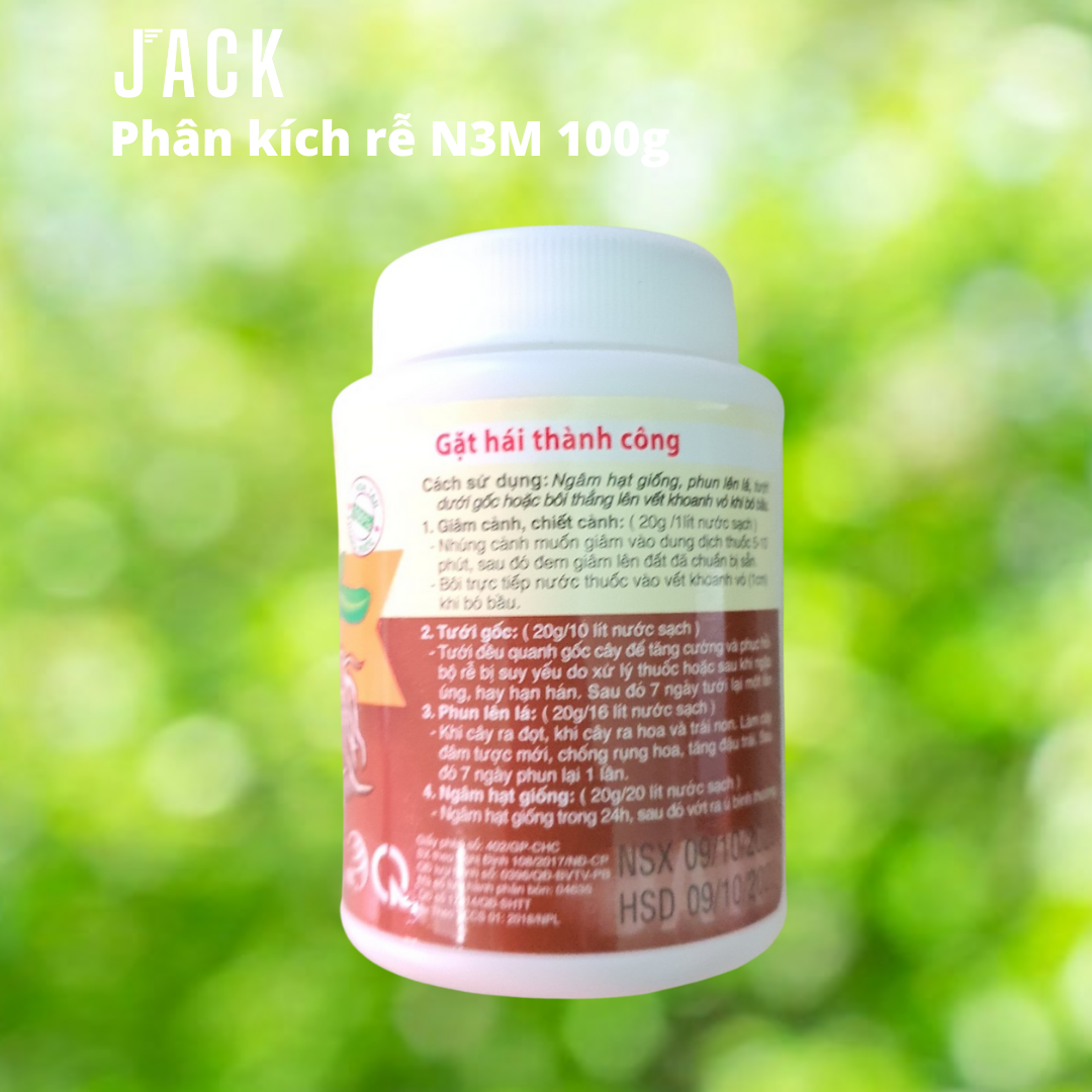 Phân bón N3M - Ra Rễ Cực Mạnh 100g
