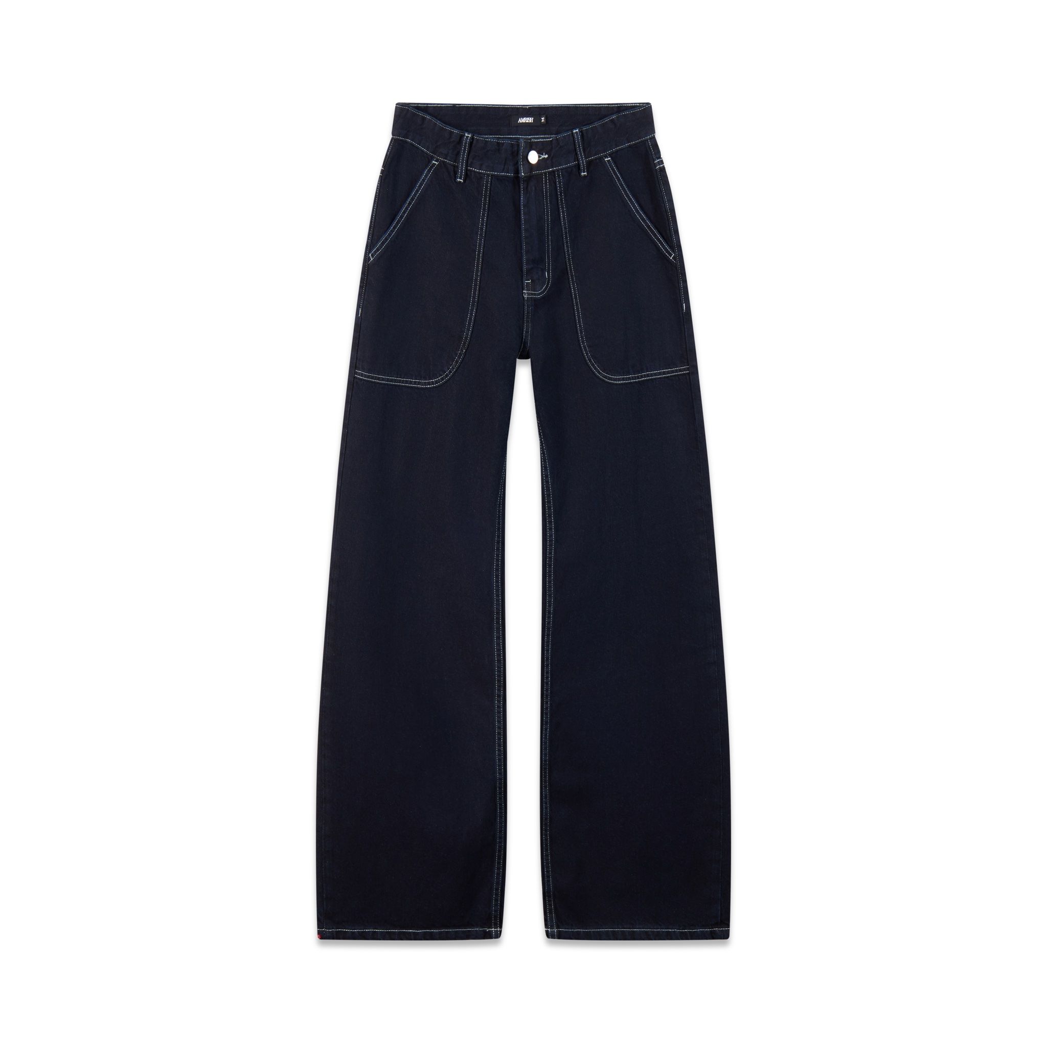 Goo Wide Denim Jeans - Dark Blue