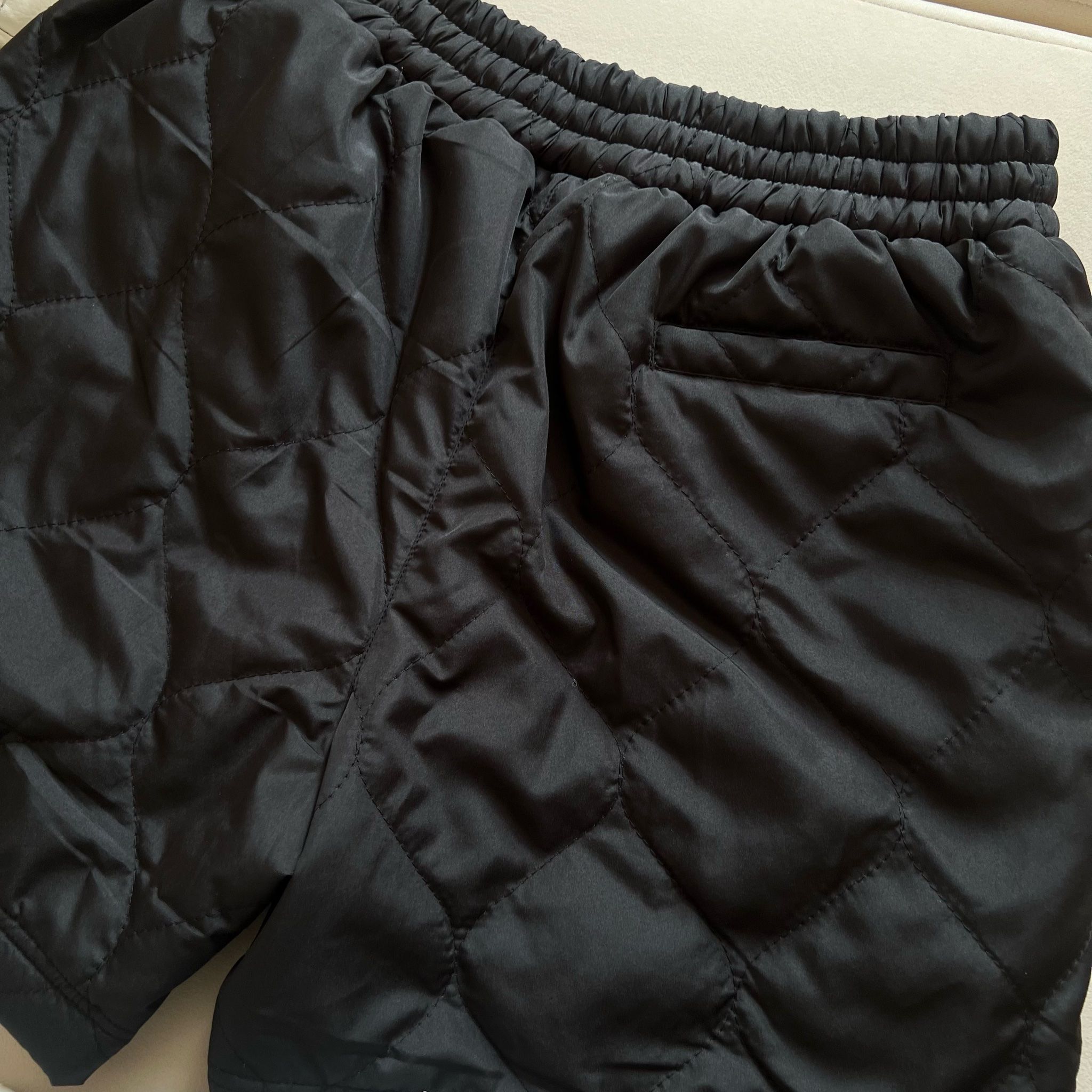 Puffer Relax Shorts - Black