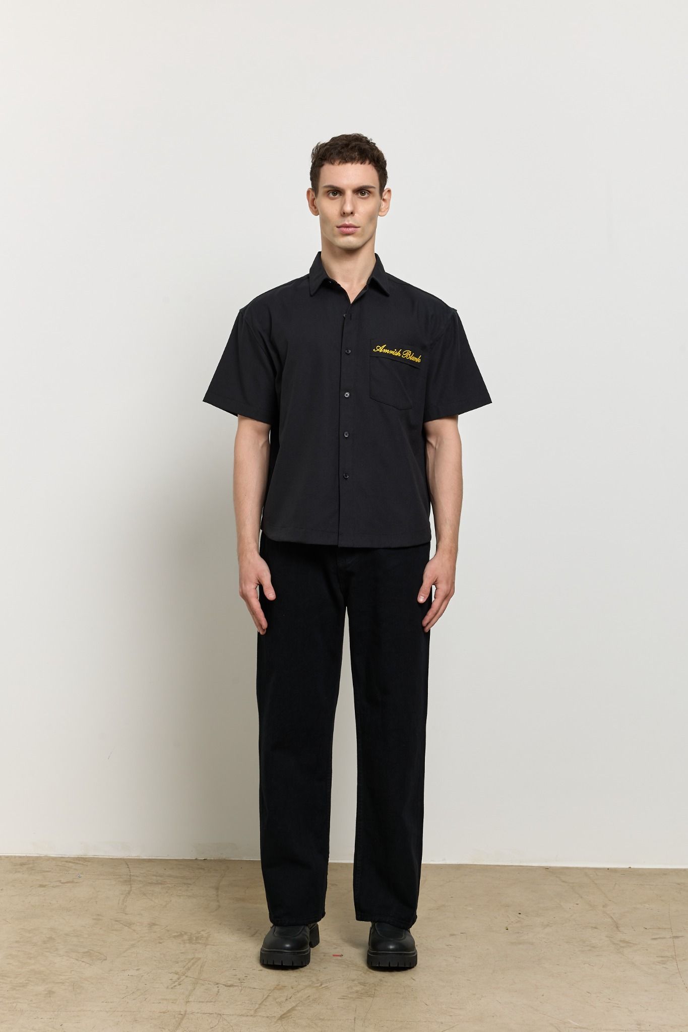 AB OXFORD SHIRT - Black