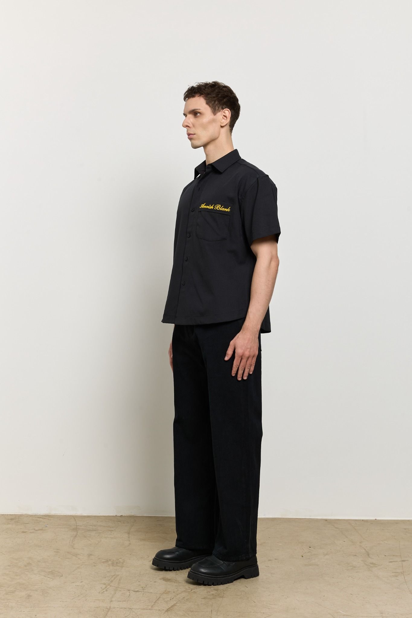 AB OXFORD SHIRT - Black