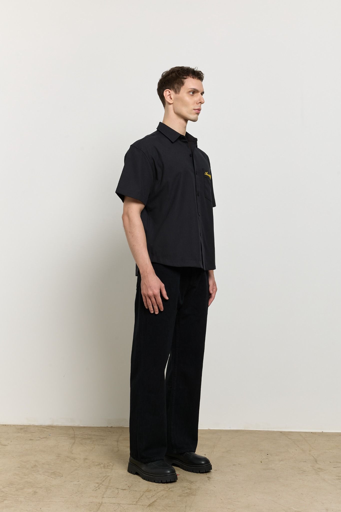 AB OXFORD SHIRT - Black