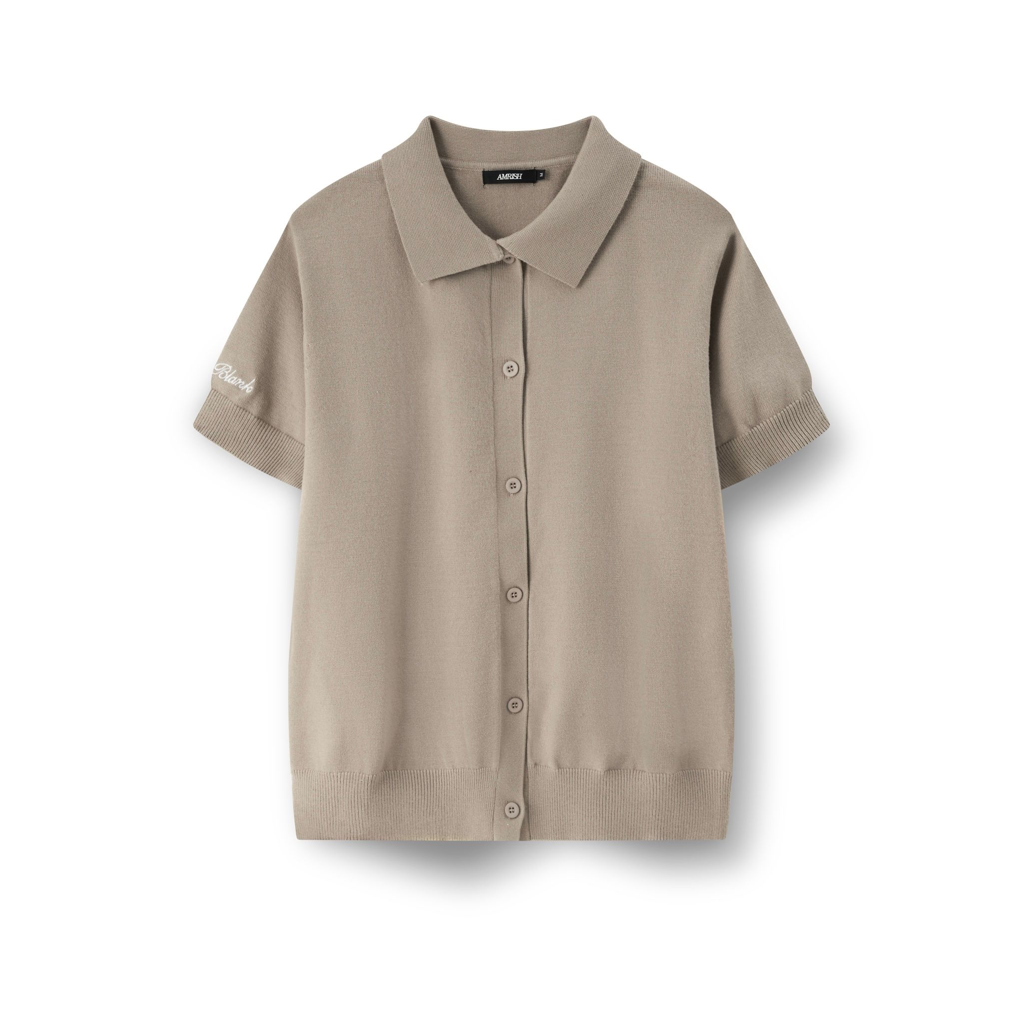AB* WOOL KNIT SHIRT - IVORY