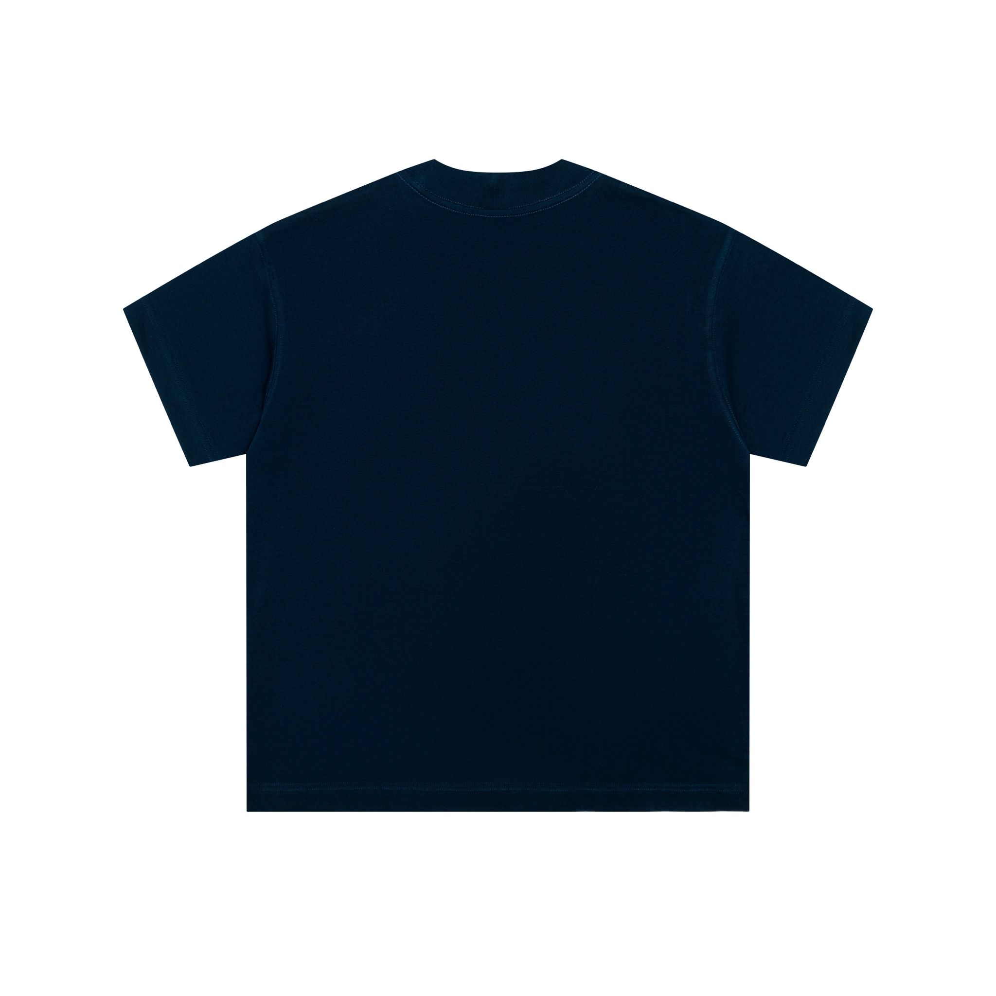 Embroidery Pocket TShirt - Navy