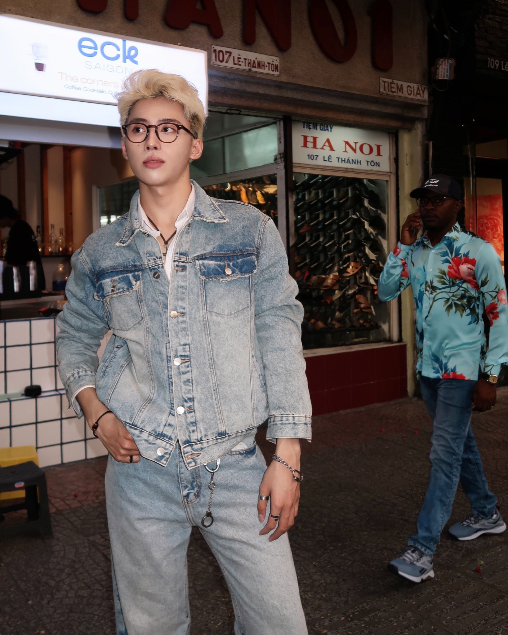 Regular Denim Jacket - Core Blue