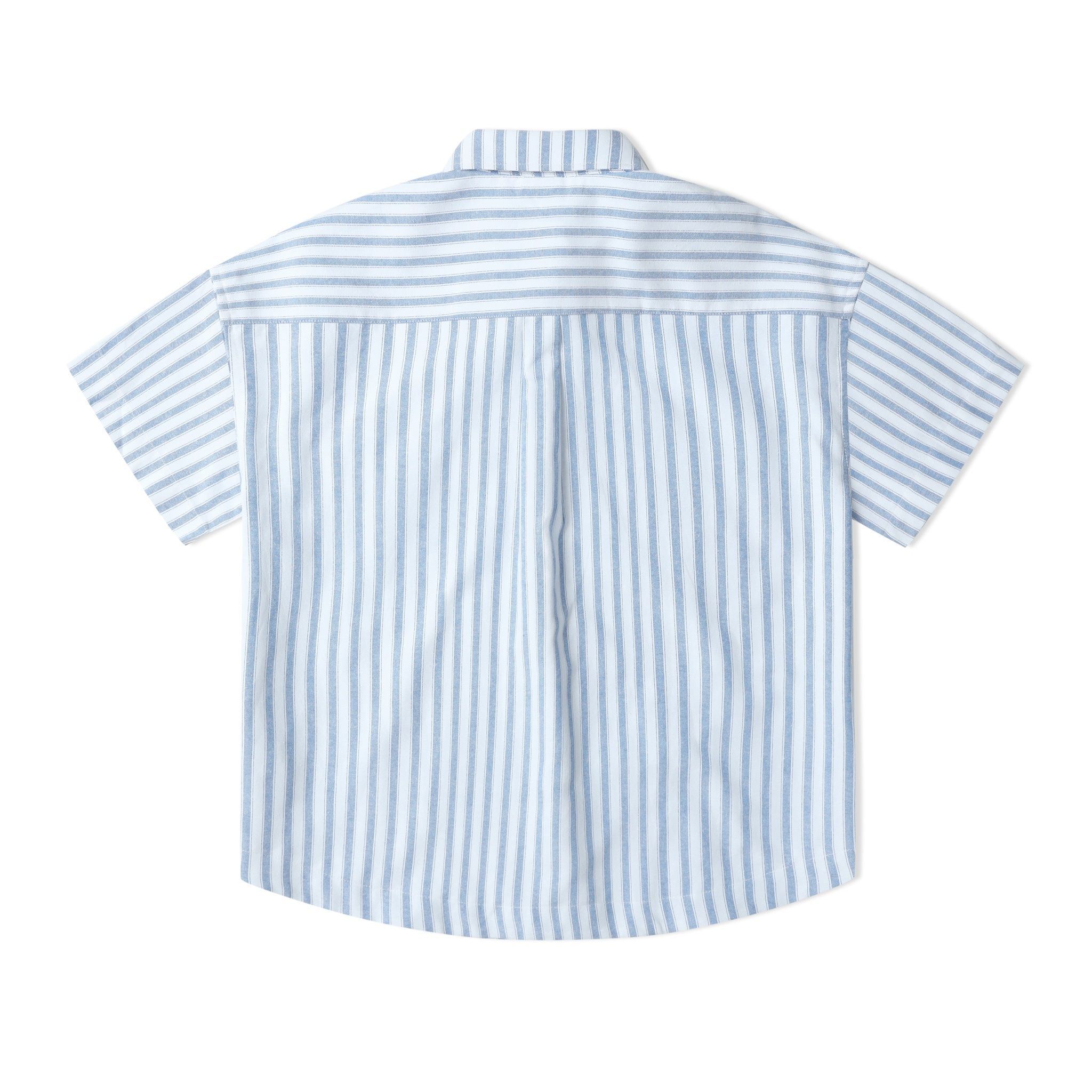 AB OXFORD STRIPED SHIRT - Blue