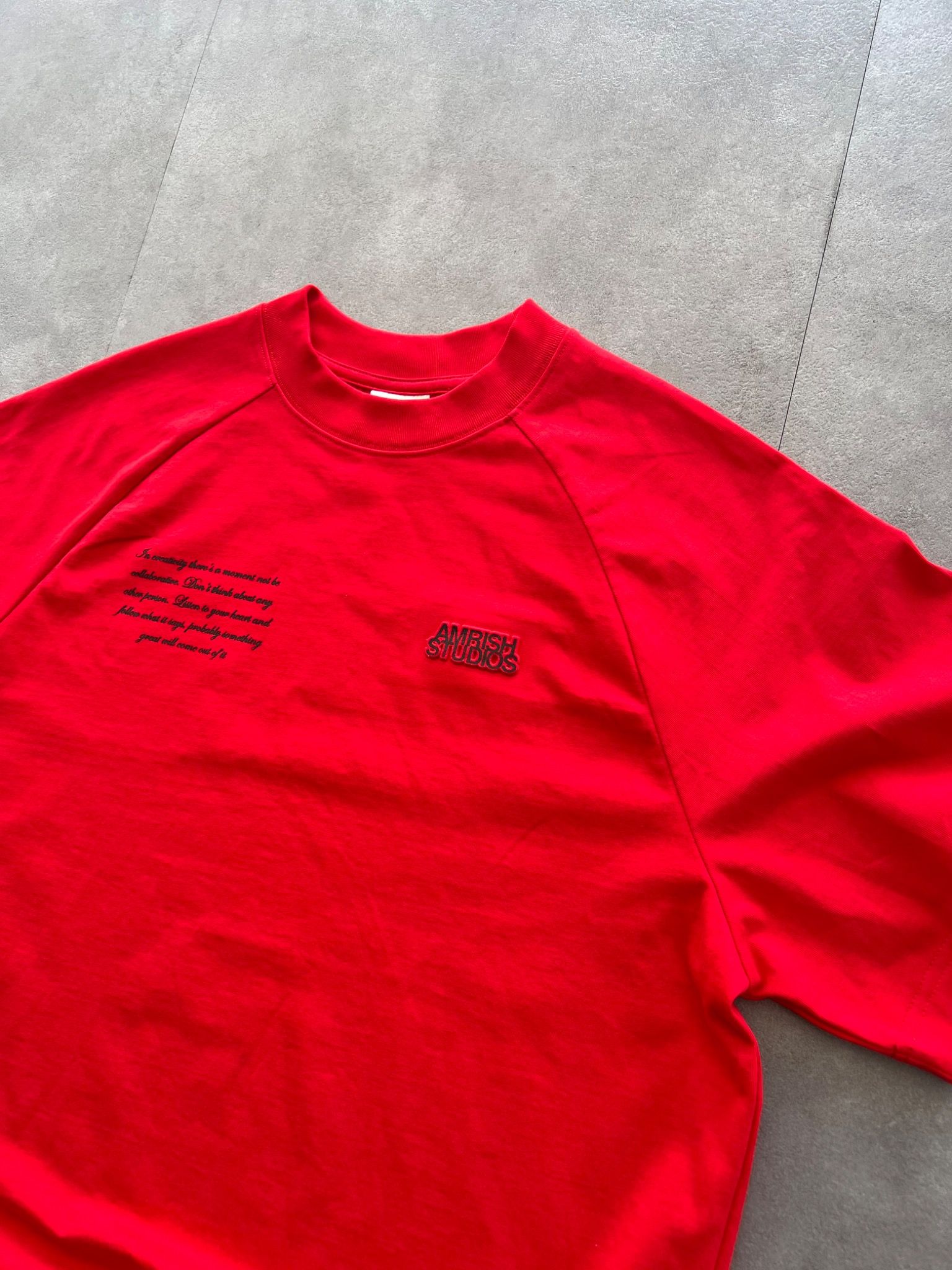 MOODBOARD Boxy Raglan TShirt - Red