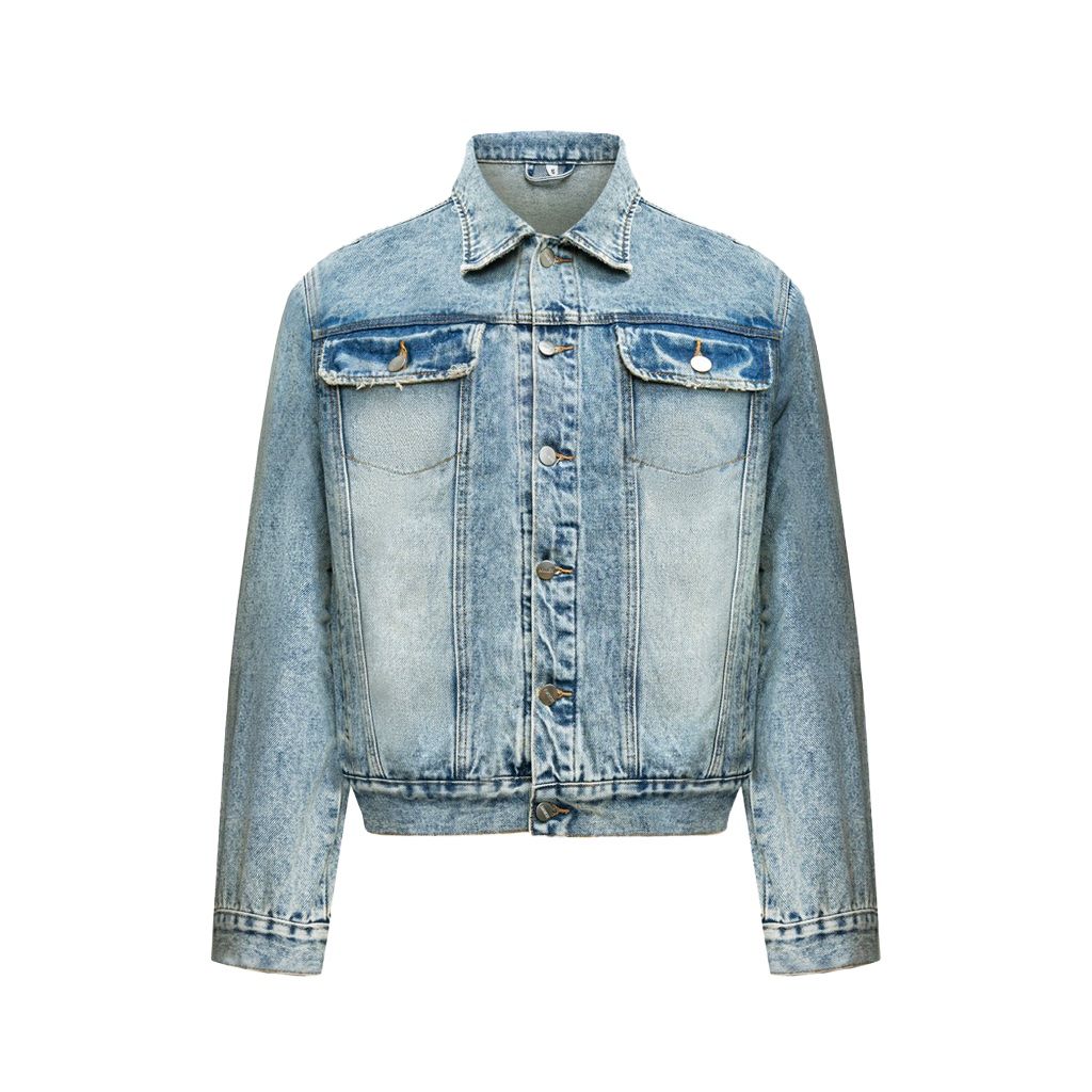 Regular Denim Jacket - Core Blue