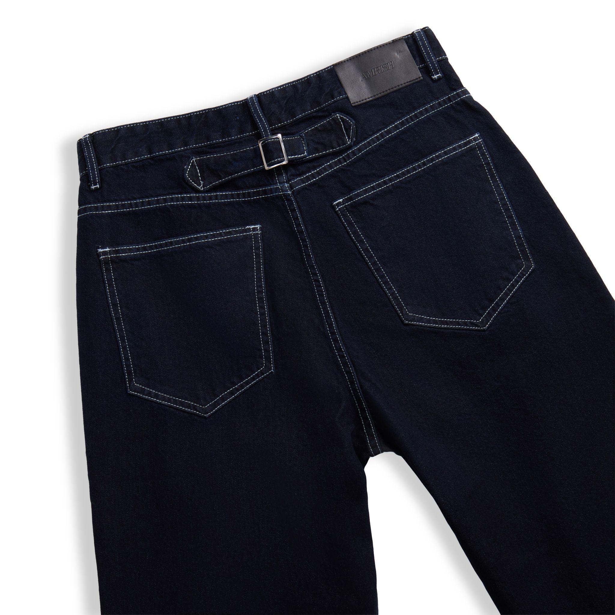 Goo Wide Denim Jeans - Dark Blue