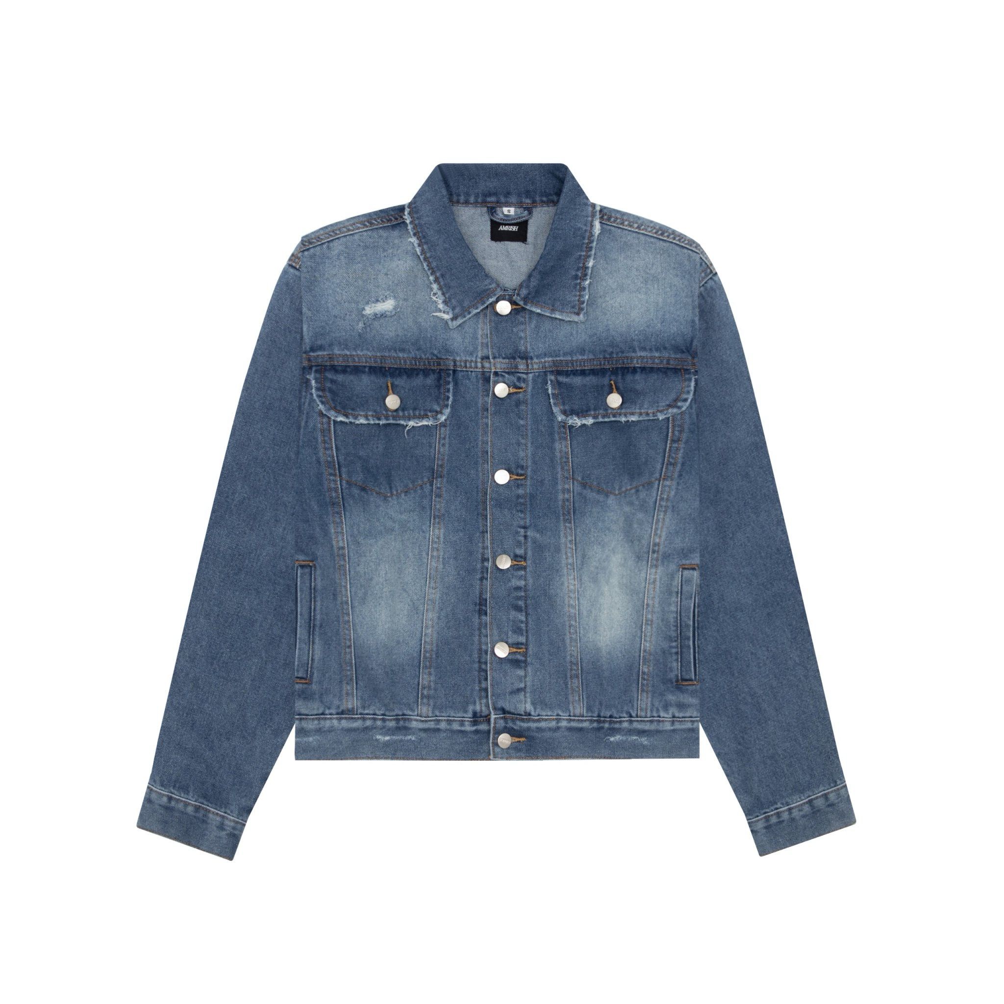 Regular Denim Jacket - Sky Blue