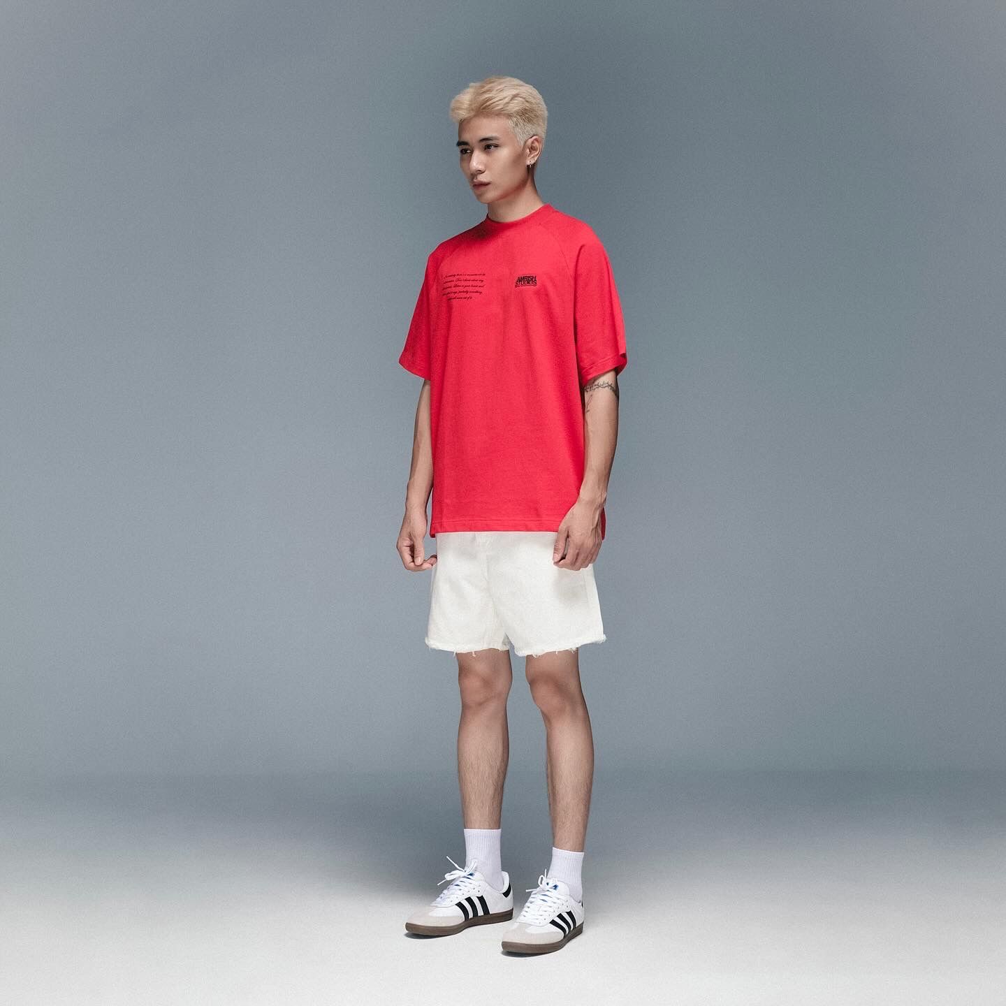 MOODBOARD Boxy Raglan TShirt - Red