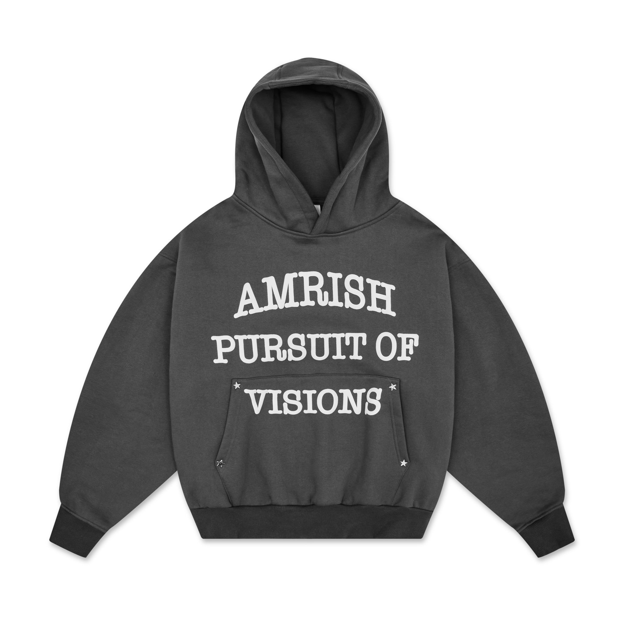 Pursuit Boxy Hoodie - Dark Grey