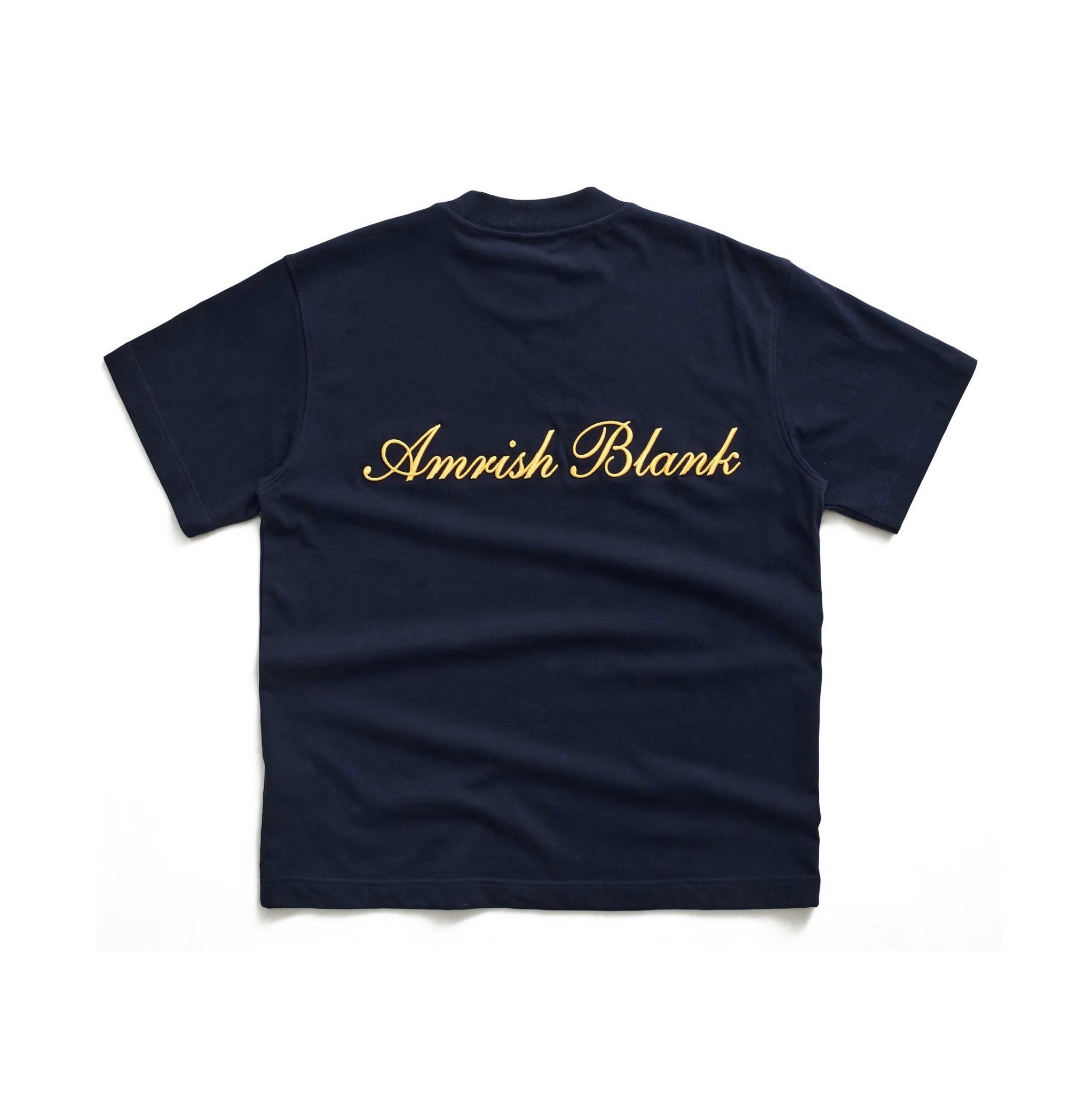AMRISH BLANK OVERSIZE TSHIRT - NAVY
