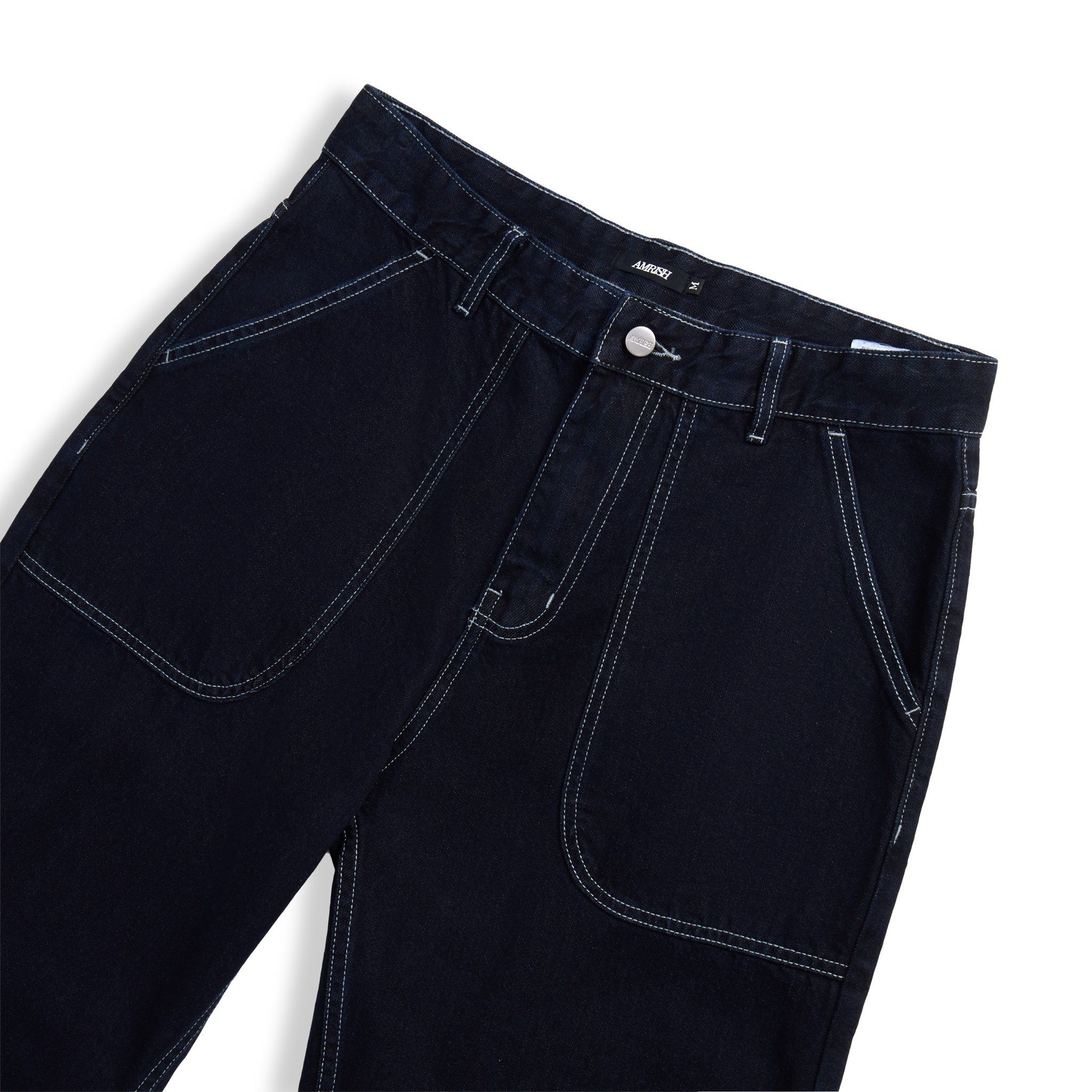 Goo Wide Denim Jeans - Dark Blue