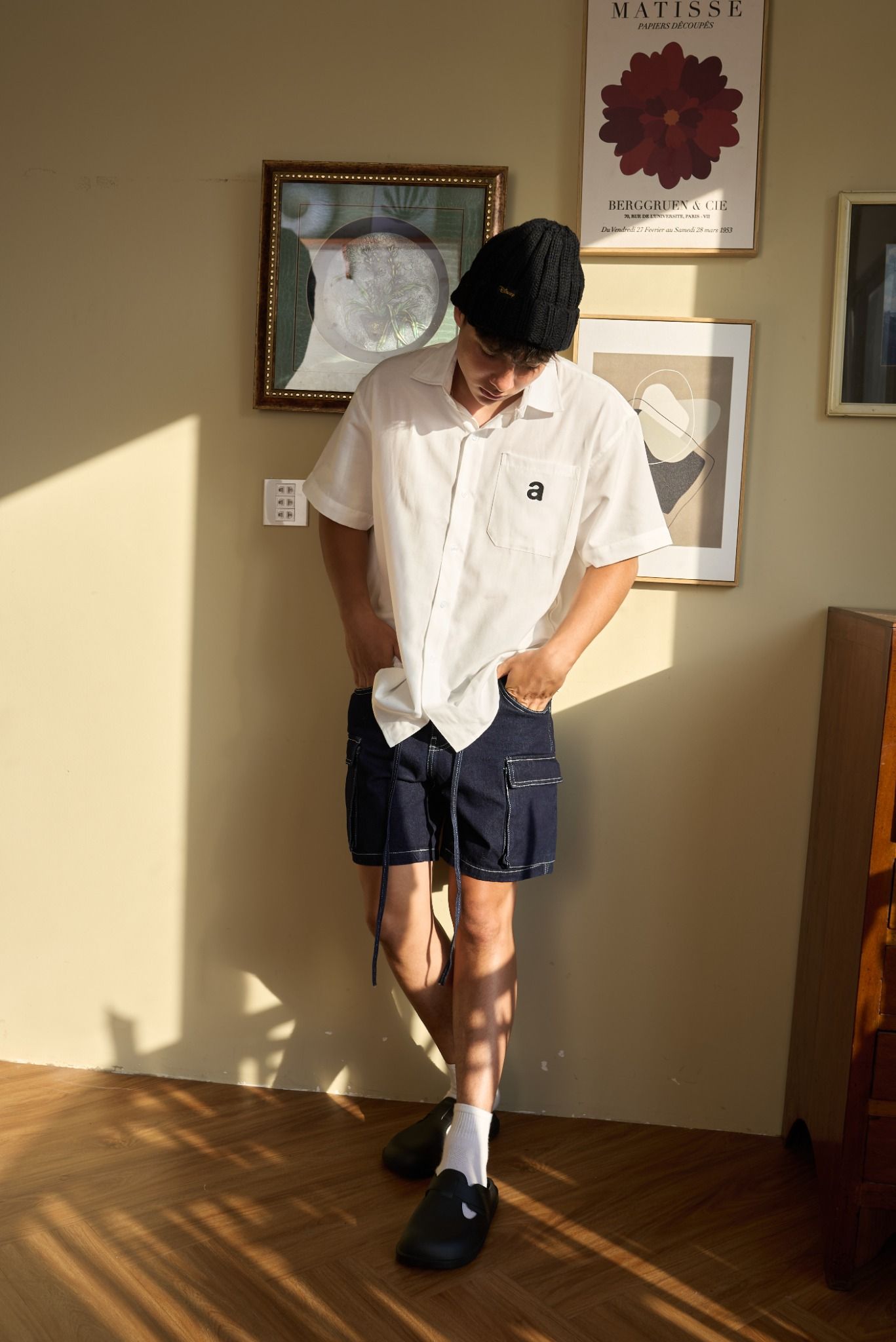 Premium Oxford Short Sleeves Shirt - White