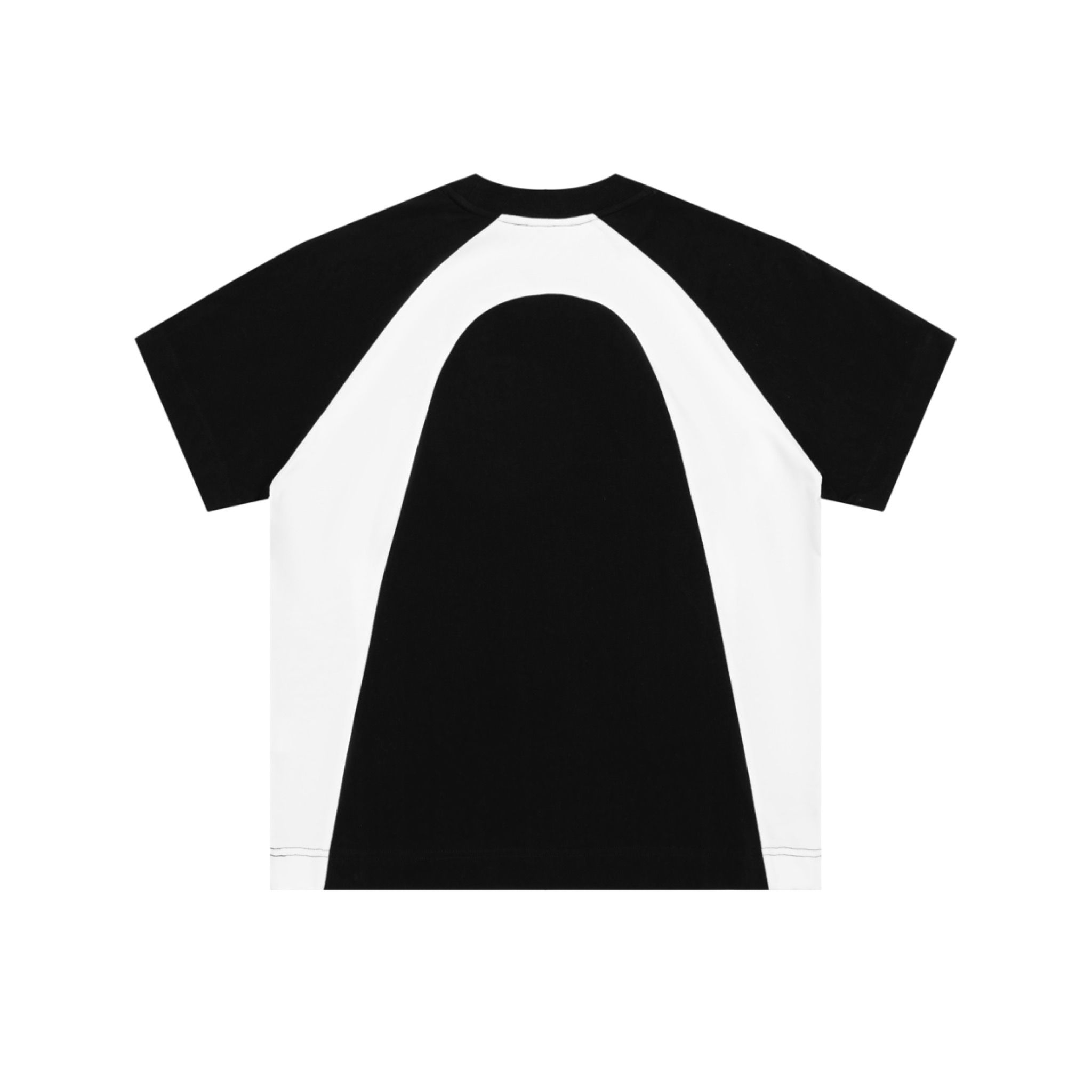 Whatever Raglan Boxy TShirt - Black